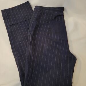 Jacquemus Pinstripe Linen Trousers